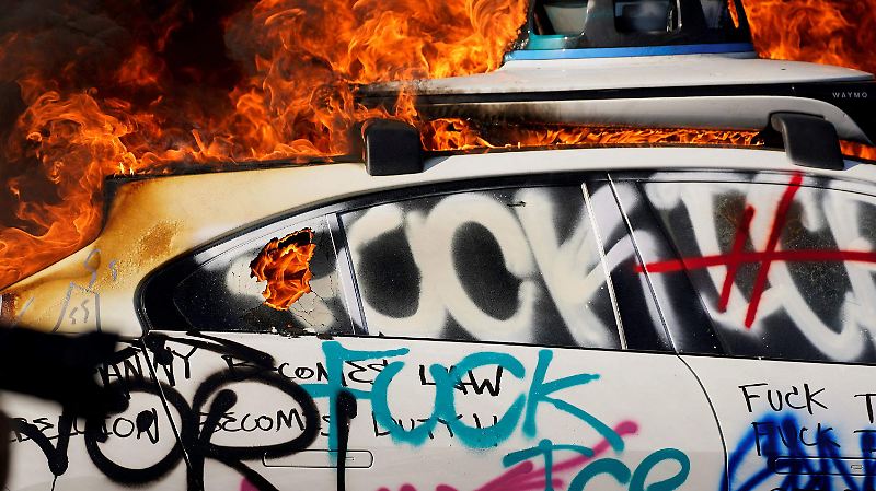 Protestas en Los Ángeles